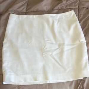 Express White Mini Pencil Skirt